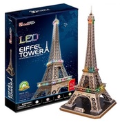 3DPUZZLEEiffelTowerLED