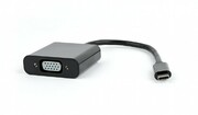 AdapterUSB-C-VGA-GembirdAB-CM-VGAF-01,USB-CtoVGAadapter,ConvertsUSB3.1Type-CmaletoVGAfemaleadapter,Supportsmax.resolution1920x1080@60Hz