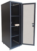 19"32UStandardFloorRack,SN-NO19"32U-06-06-ДП-ПГ-2БГ,600х600х1600*,PerforatedDoor,Black