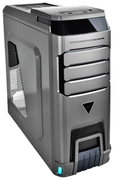 DEEPCOOL"LANDKING"ATXCase,withoutPSU,Tool-less,4fanspre-installed(1x120mmLEDfanand3x120mmblackfan),HDD/SSDhotpluggingportattoppanel,Fan-speedadjustingswitch,BottommountedPSU,2xUSB3.0,2xUSB2.0/Audio,Black/Grey