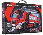 КонструкторQiHui2in1,FireTruckWithWaterSpraying,1288pcs,6805
