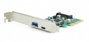 PCI-ECard-GembirdPEX-U31-01,2-portUSB3.1PCI-Expressadd-oncard(type-A+type-C),withextralow-profilebracket