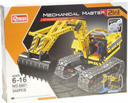 КонструкторQiHui2in1,ConstructionExcavator&Robot,342pcs,6801
