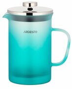 Френч-прессArdestoFresh,800мл,голубойтифани,пластик,стекло