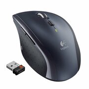 LogitechM705Cordless,Laser,1000dpi,Hyper-fastscrolling,USB-unifyingreceiver,Black