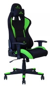 FotoliuGamingAGHEXTERMLFAB/01(negru/verde)textil,Gazlift,Tilt,150kg,190cm,Negru,Verde