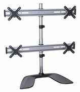 "Table/deskstandfor4monitorsReflectaPLANODeskStand23-1010Q,13""-23"",100x100,8kg/bracket.-https://www.sopar.it/prodotto/supporto-scrivania-4-monitor/"