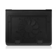 DEEPCOOL"N180",NotebookCoolingPadupto15.6",1fan-180mmwithfanspeedcontrolbutton,600-1000rpm,<16~20dBA,84.7CFM,2viewinganglesadjustable,DualUSBports,MetalMeshPanel,Black