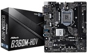 МатеринскаяплатаASRockB360M-HDV,Socket1151,IntelB360,mATX