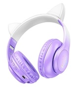 HOCOW42CatearkidsBTheadphonesPurplegrape