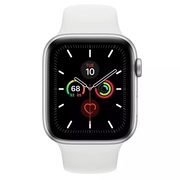 AppleWatch544mm/SilverAluminiumCaseWithWhiteSportBand,MWVD2GPS