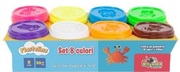 Plastelino-Set8culori*140gr