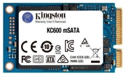 .mSATASSD512GBKingstonKC600[R/W:550/500MB/s,90K/80KIOPS,300TBW,1MMTBF,3DTLC]