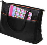 E.BoxENL0514MLadyLaptopBag,14.1",Size:37*3.5*26cm,(Black)