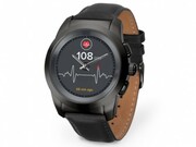 СмартчасыMyKronozZeTimePremium44mmBlackcase,BlackLeather