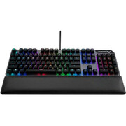 КлавиатураASUSTUFGamingK7,Optical,IP56,Memory-foampad,RGB,Macros,USB
