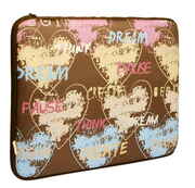 G-CubeGNH-10LSoHappyTogetherLoveLaptopSleevBag,10-11.6",Size:28.5*1,8*20cm,(Beige)