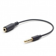 "AudioAdaptor4-pinmalejackL-R-GND-MICto4-pinfemalejackL-R-MIC-GND,Cablexpert,CCA-419Адаптерныйаудио-кабель3.5ммдлясменыраспиновки:L-R-MIC-GNDрозетканавилкуL-R-GND-MICПозволяетподключатьнаушникиктелефонамилипланшетамсобра