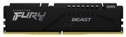32GBDDR5-5200KingstonFURY®BeastDDR5EXPO,PC41600,CL36,1.25V,2Rx8,Auto-overclocking,AsymmetricBLACKlow-profileheatspreader,AMD®EXPOv1.0andIntel®ExtremeMemoryProfiles(Intel®XMP)3.0