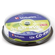 CD-RWVerbatim700Mb,8x-12x,(43480),Hi-Speed,w/ocase,10p