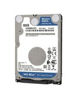 2.5"HDD500GBWesternDigitalWD5000LPCX,Blue™,5400rpm,16MB,7mm,SATAIII,NP