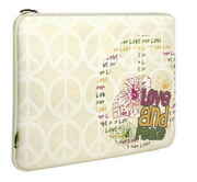 G-CubeGNH-13PSoHappyTogetherHopeLaptopSleevBag,13-14.1",Size:36.5*5.5*27.5cm,(Peace)