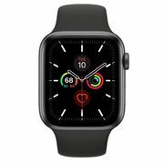 AppleWatchSeries5(GPS),44mm,SpaceGrayAluminumCasewithBlackSportBand