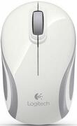 МышьLogitechWirelessMiniMouseM187White,USB