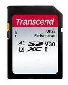 .64GBSDXCCard(Class10)UHS-I,U3,Transcend340STS64GSDC340S(R/W:160/50MB/s)