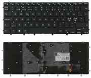 KeyboardDellXPS1595509560957015-75587568w/backlitw/oframe"ENTER"-smallENG/RUBlack