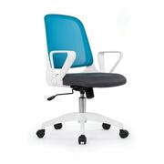 ОфисноекреслоSMARTwhiteblue