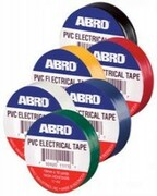 ABRO(ET912)Изолента19ммх10м(черная,белая,красная,синяя,зеленая,желтая)()