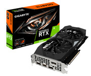 "VGAGigabyteRTX20606GBGDDR6WindForceOC//GeForceRTX™2060,6GBGDDR6,192bit,Engine1680/1770MHz,Memory14000MHz,ActiveCooling(2xfans),DisplayPort1.4*3,HDMI2.0b*1,Power8Pin*1https://www.gigabyte.com/Graphics-Card/GV-N2060WF2OC-