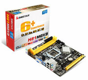 BiostarH81MGV3,Socket1150,IntelH81,Dual2xDDR3-1600,CPUIntelgraphics,1xPCI-Ex16,2xSATA2,2xSATA3(6Gb/s),1xPCI-Ex1,RealtekALC6626-ChHDAudio,GigabitLAN,2xUSB3.0(5Gb/s),mATX