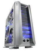ThermaltakeArmorVA8004SWAFulTowerATX,Aluminium,4-coolers,Audio&2xUSB2.0&IEEE1394,TransparentSidePanel,Silver