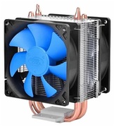 DEEPCOOLCooler"ICEBLADE200M",SocketLGA20XX/LGA1366/LGA1200/1151/1150/1155/LGA775&AM4/AM3+/AM3/AM2+/AM2/FM2+/FM2/FM1,upto130W,2xfan:92х92х25mm,2200rpm,17.8-30dBA,42.95C,3pin,HydroBearing