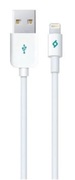 ttecCableUSBtoLightningMFI2.4A1M,White