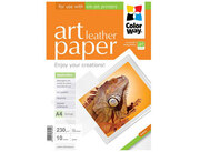 ColorWayArtLeatherGlossyFinnePhotoPaper,230g/m2,A4,10pack