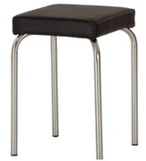 ТабуретНовыйстильTuttiChromeV4Black