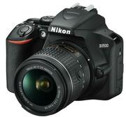 NikonD3500kitAF-P18-55VRbk24,2MpxCMOS23,2x15,4mm;EXPEED4;ISO100-25600;FullHD(60p);LiveView;5framespersecond;Bluetooth4.1withSnapBridge;batterylive1550shots;ViewScreen3,0"921kdot;420-pixelRGB3DColorMatrixMeteringI