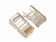 RJ45ModularPlugPLUG3UP6,modularplug6u"goldplated,100pcs/bag