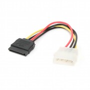 SATAPowerCable-0.15m-CablexpertCC-SATA-PS,Y-shapedpowersupplycable:SATAPower+MolexfemaletoMolexmale