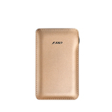 F&DPowerBankSliceT2(8000mAh),LeatherTexture,LEDPowerIndication,Golden