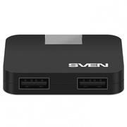 "USB2.0Hub4-portSVEN""HB-677"",Black-http://www.sven.fi/ru/catalog/usb_hubs/hb-677.htm"