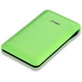 F&DPowerBankSliceT2(8000mAh),LeatherTexture,LEDPowerIndication,Green