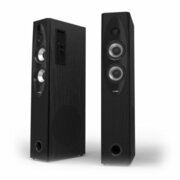 F&DT-60X(Black,2x55WRMS(4"+1"),subwoofer8",20Hz-20kHz,70dB,USB/SD,FM,Karaoke,LCD,Bluetooth,NFC,FM,RemoteControl)