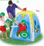 Крепостьнадувная,+щиты,+мечиBestWay(119смx119смx137см)