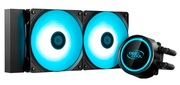 AIOLiquidCoolingDeepcoolGAMMAXXL240TBLUE(2x120mmBlueLEDfan,Anti-leakTech)