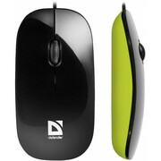 DefenderNetSprinterMM-440,black+green,opticalmouse,USB,3btn,1000dpi