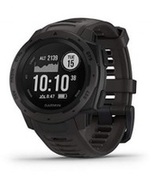 GARMINInstinct,Graphite,Militarystandard810Gforthermal,Waterrating10ATM,GPS,Compass,barometricaltimeter,BatterylifeSmartmode:Upto2weeks,upto16hoursinGPS,52g